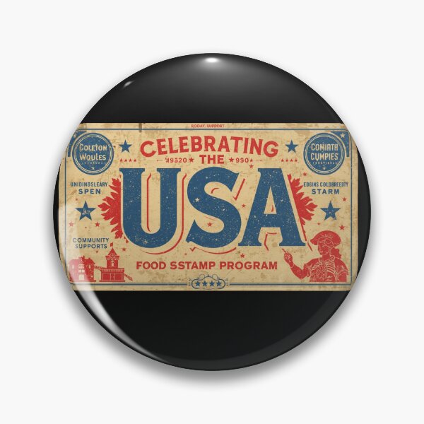 Item preview, Food Stamp Program from the botom /vintage satire designed and sold by ELdante.