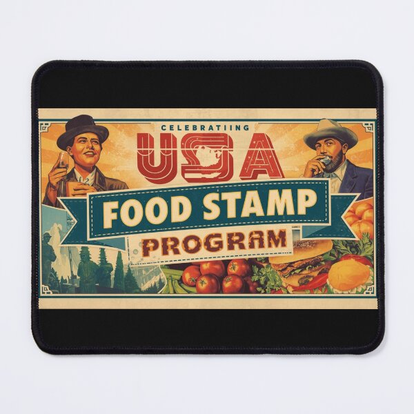 Item preview, Food Stamp Program /vintage satire designed and sold by ELdante.