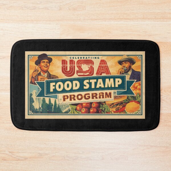 Item preview, Food Stamp Program /vintage satire designed and sold by ELdante.