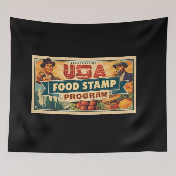 Item preview, Food Stamp Program /vintage satire designed and sold by ELdante.