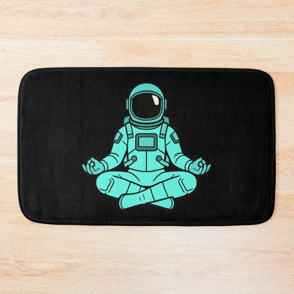 Item preview, meditating astronaut designed and sold by Henri Banks.