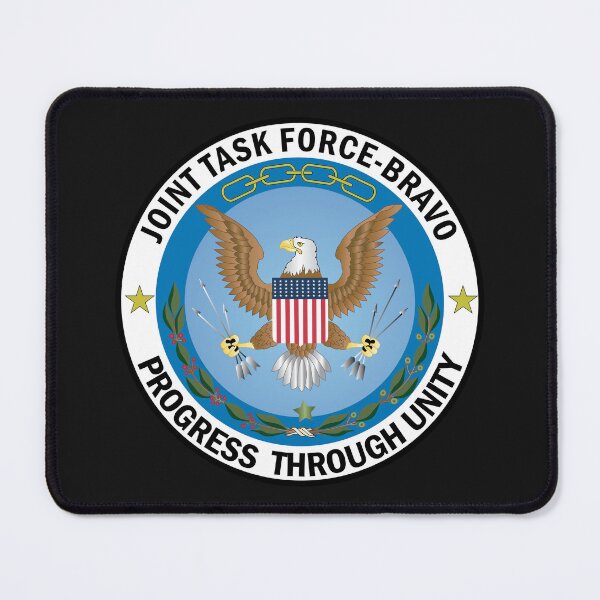 Item preview, Joint Task Force - Bravo - Progess Through Unity X 300 designed and sold by Military Insignia Products.