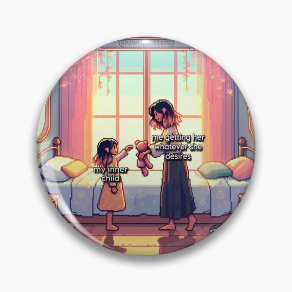 Item preview, Healing My Inner Child – Wholesome Cozy Pixel Art designed and sold by EchoWave11.