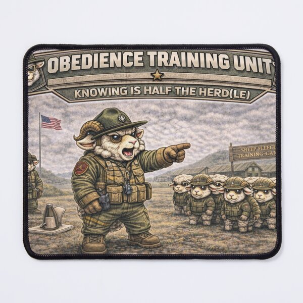 Item preview, Obedience Training Unit – Sheep-I Joe Boot Camp Parody designed and sold by Thpoar.