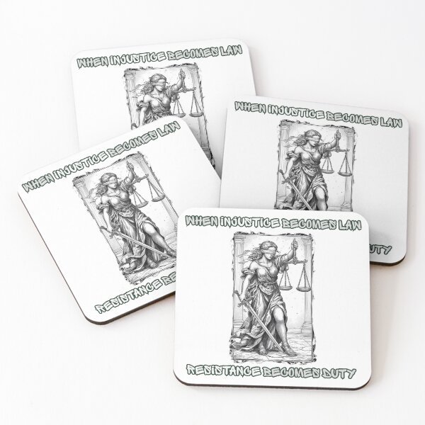 Item preview, When injustice becomes law, resistance Becomes duty designed and sold by DiAMONDxDEE.