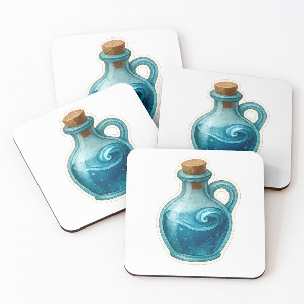 Item preview, Magic Water Potion Bottle designed and sold by Yomere.