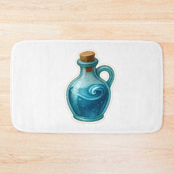 Item preview, Magic Water Potion Bottle designed and sold by Yomere.