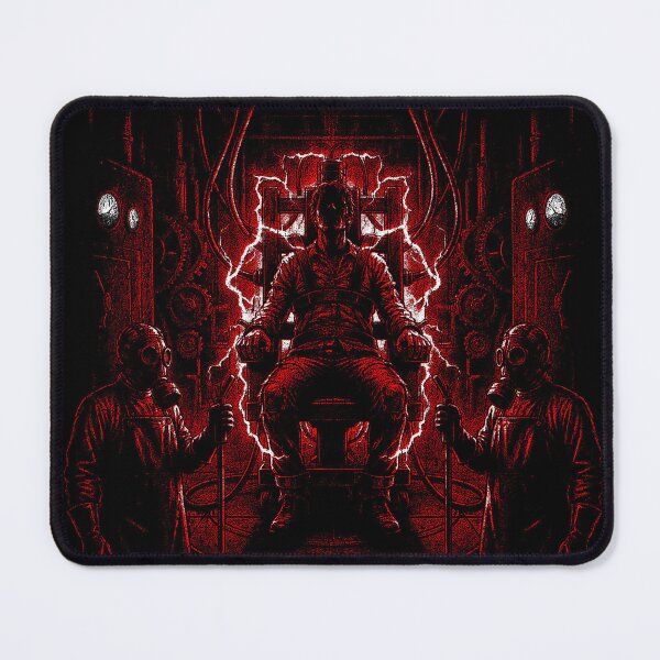 Item preview, SHOCK THE SYSTEM – Dark Electric Chair Horror Industrial Artwork designed and sold by BVNKGRAPH WORKS.