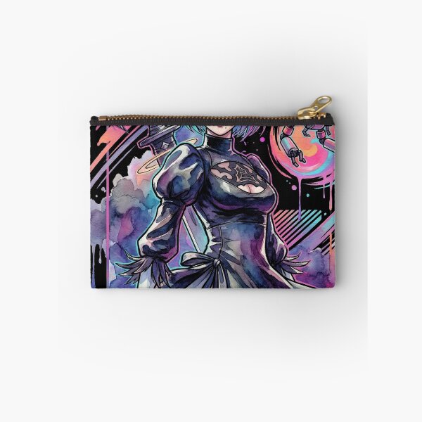 Item preview, NieR Automata 2B Vaporwave Aesthetic Neon Synthwave Design designed and sold by Senpaiwaves.