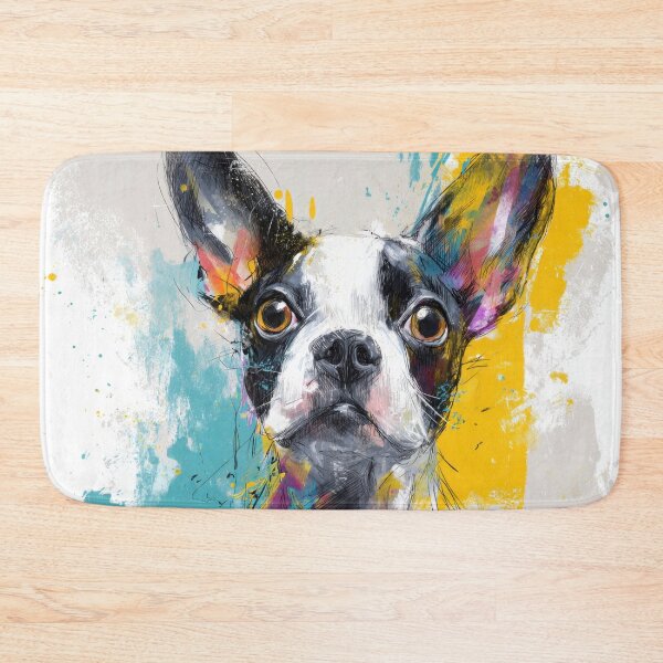 Item preview, Vibrant dog portrait art designed and sold by anytka.