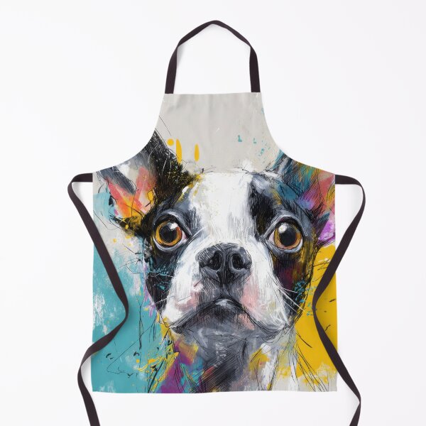 Item preview, Vibrant dog portrait art designed and sold by anytka.