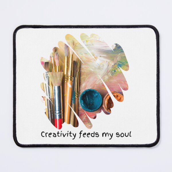 Item preview, Creativity feeds my soul designed and sold by BYrslf Wear.