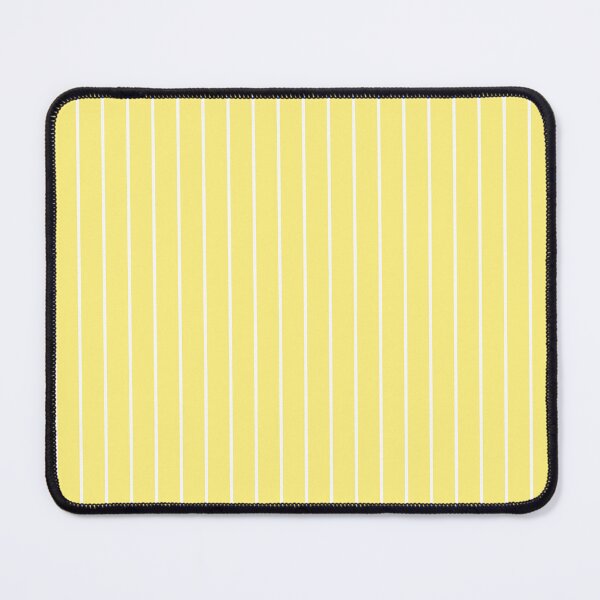 Item preview, Yellow And White Pinstripe Pattern designed and sold by pattern-archive.