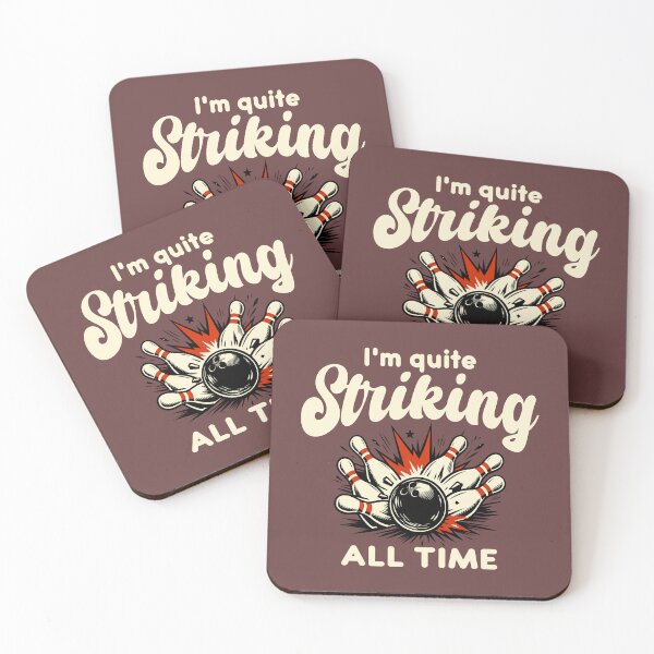 Item preview, Bowling Saying I'm Quite Striking Funny Bowling Player designed and sold by Colorfulman.