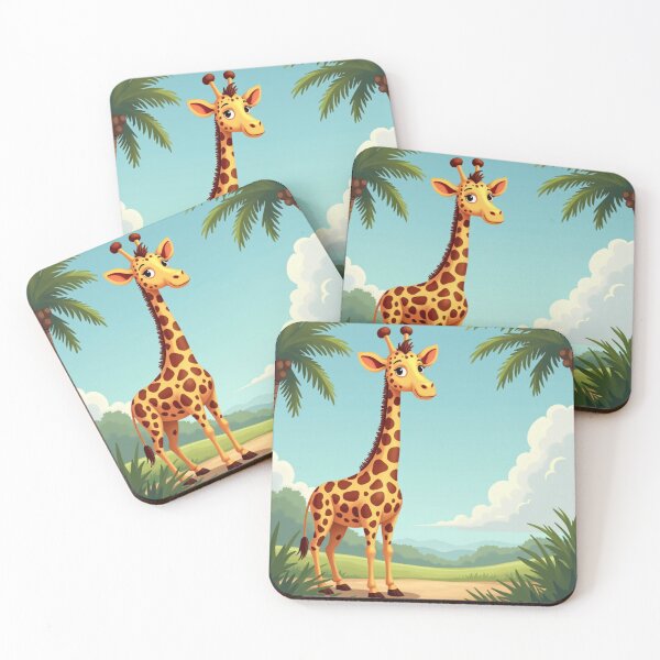 Item preview, Cartoon Giraffe designed and sold by laurakerr.