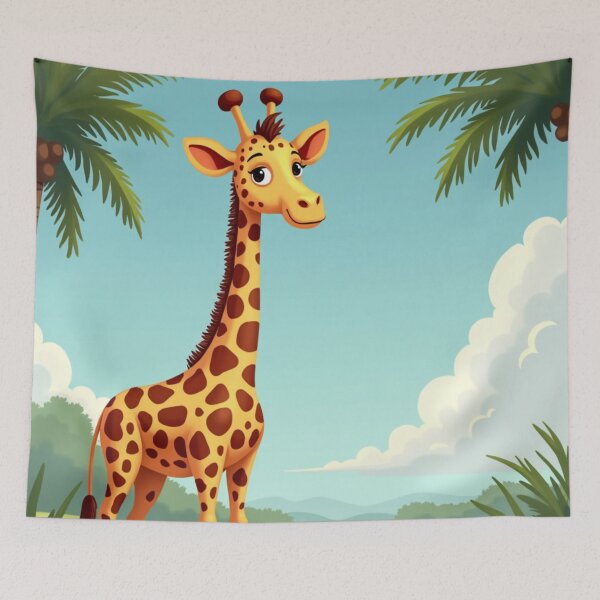 Item preview, Cartoon Giraffe designed and sold by laurakerr.