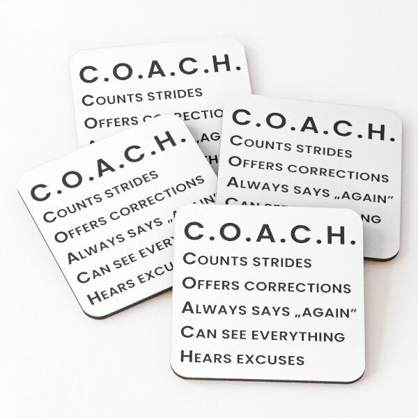 Item preview, Funny Equestrian Coach Acronym Shirt – Black Text Minimalist Design designed and sold by ArtfulVibesStudio.