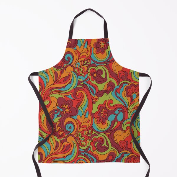 Item preview, Groovy 60s Retro Psychedelic Paisley Pattern designed and sold by Luna_Store.