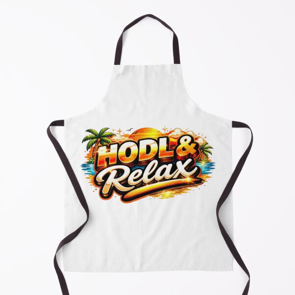 Item preview, HODL & Relax – Bitcoin Beach Sunset Crypto Lifestyle Design designed and sold by Conviction studio.