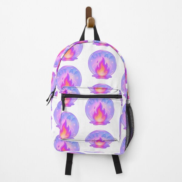 Item preview, LIT AF Neon Flame Aesthetic design designed and sold by Vibe Candy studio..