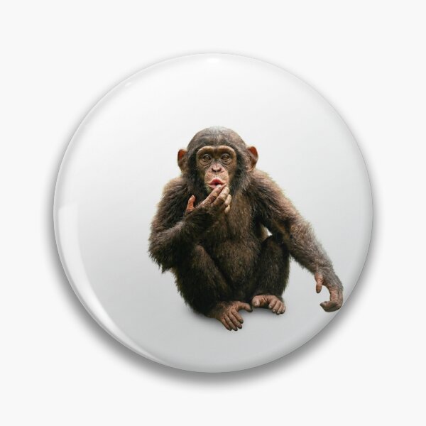 Item preview, Curious Young Chimpanzee designed and sold by Pulp-Peel.