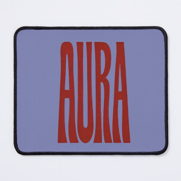 Item preview, AURA – Bold Minimalist Typography Aesthetic Design designed and sold by Rangmanch.