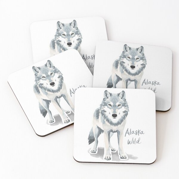 Item preview, Alaska Wolf  designed and sold by PamLeeDesign.