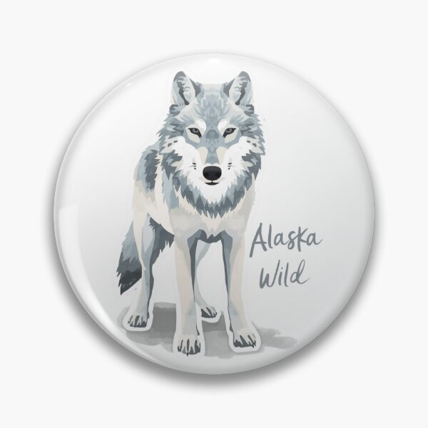 Item preview, Alaska Wolf  designed and sold by PamLeeDesign.