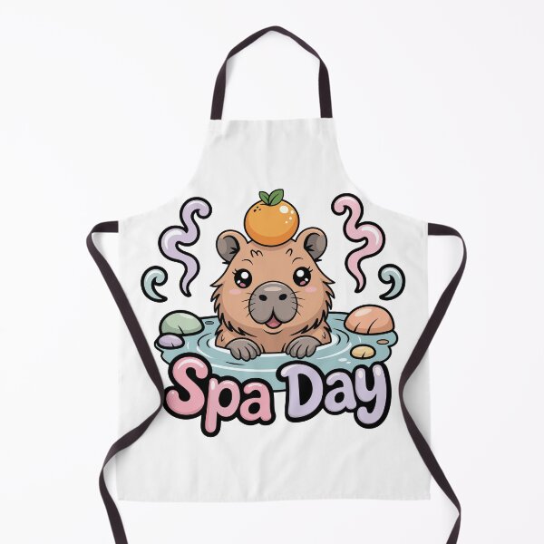 Item preview, Capybara Spa Day – Cute Kawaii Animal Relax Self Care Vibes designed and sold by OlGe.