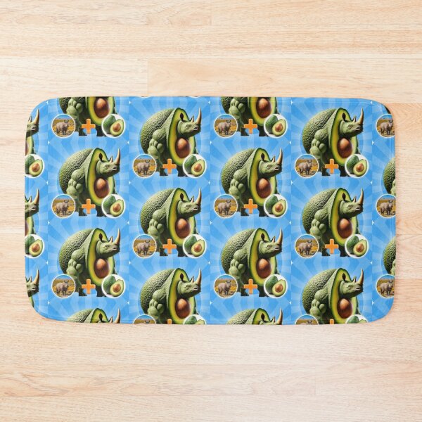 Item preview, Avocado Rhino – Weird Cursed Hybrid Meme designed and sold by EchoWave11.