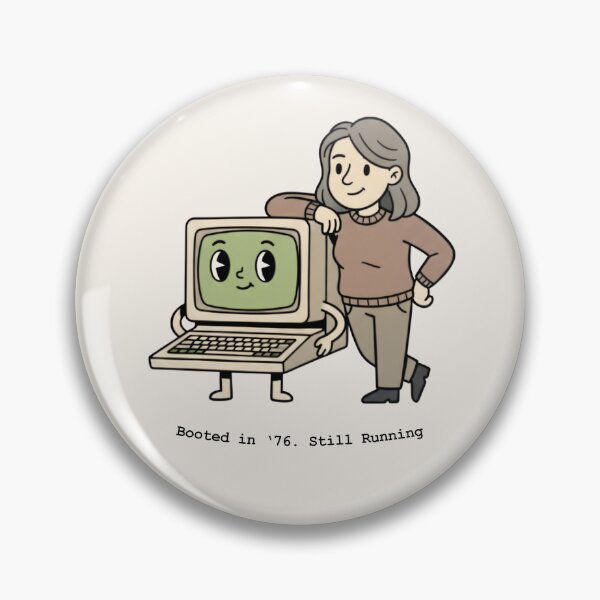 Item preview, Geeky 50th Birthday Gift – Booted in ’76 Still Running | Woman designed and sold by Skaldcraft.