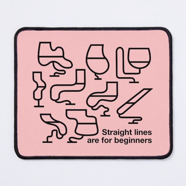 Item preview, Straight lines are for beginners designed and sold by Be-bored.