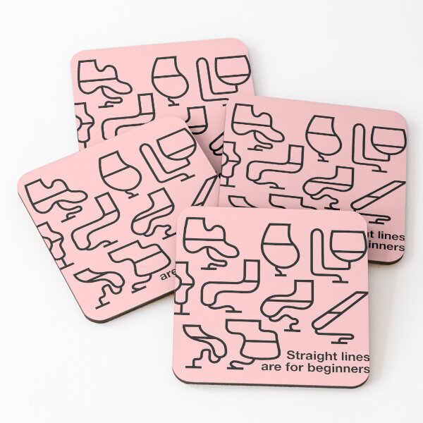 Item preview, Straight lines are for beginners designed and sold by Be-bored.