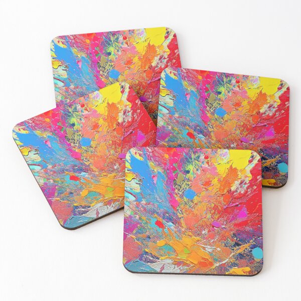 Item preview, Abstract Color Collision designed and sold by RockitBaby.
