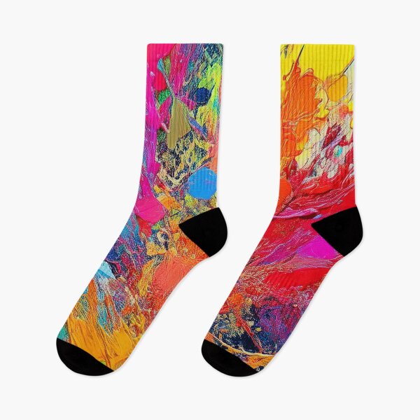 Item preview, Abstract Color Collision designed and sold by RockitBaby.