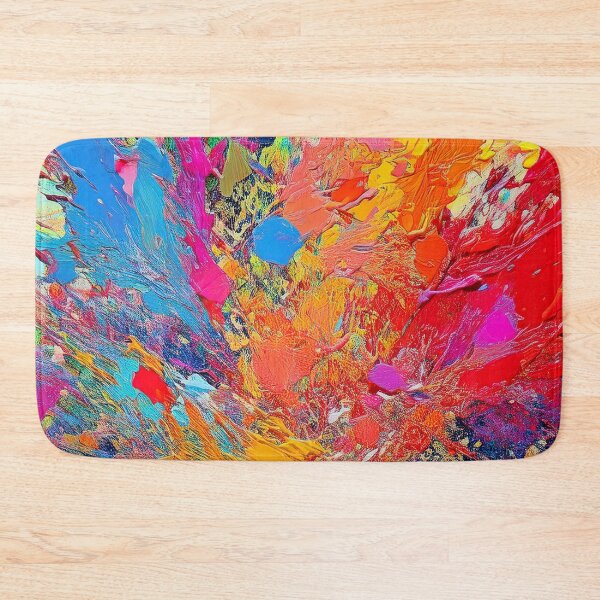Item preview, Abstract Color Collision designed and sold by RockitBaby.