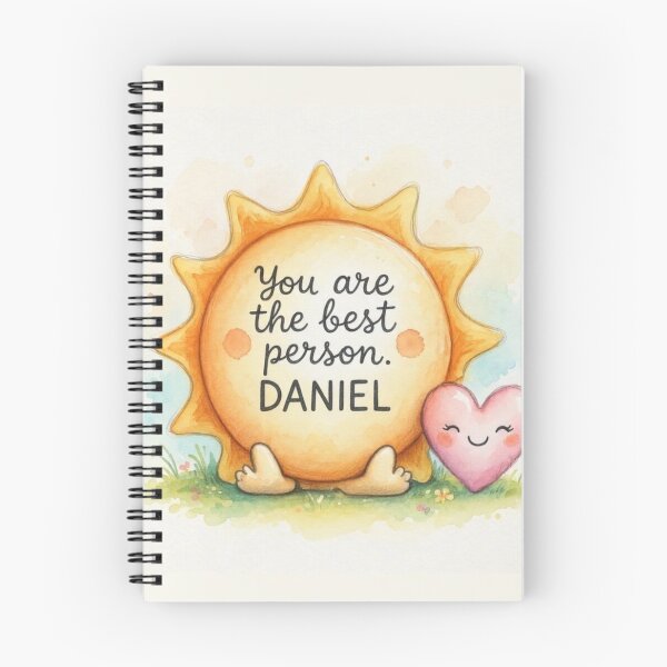 Item preview, Kawaii Sun Illustration For Daniel Custom Name designed and sold by fofo1973.