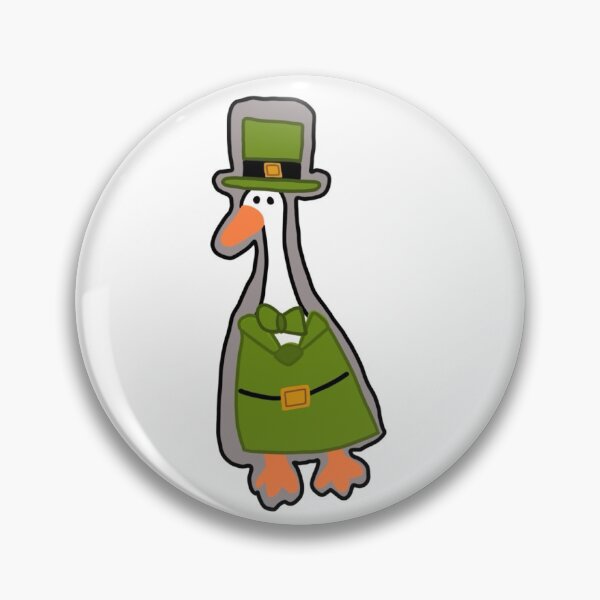 Item preview, St. Patrick's Goose designed and sold by rebeccarfloyd.