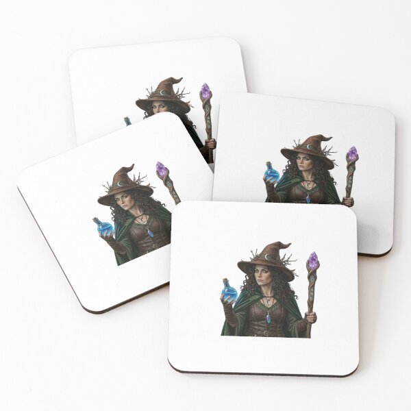 Item preview, Fantasy Druid Illustration designed and sold by Pulp-Peel.