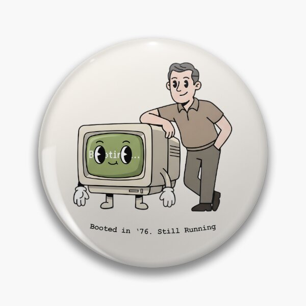 Item preview, Geeky 50th Birthday Gift – Booted in ’76 Still Running | Man designed and sold by Skaldcraft.
