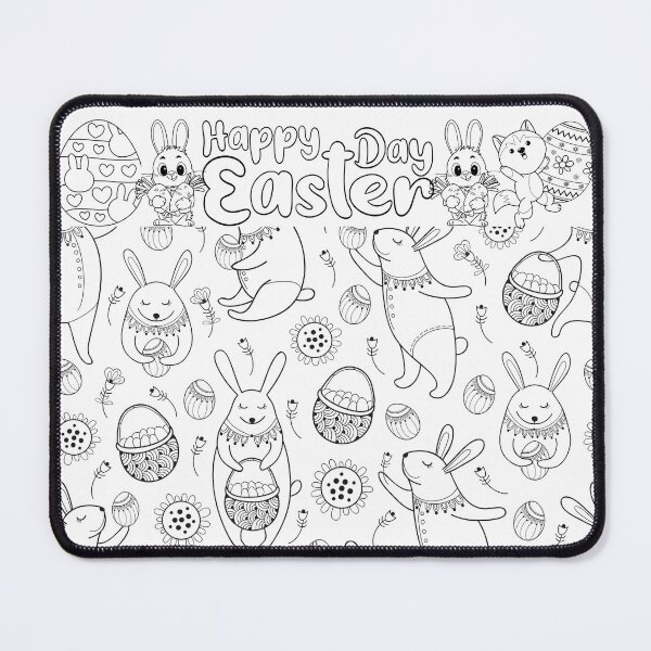 Item preview, Easter Bunny Coloring Page Line Art Design? designed and sold by FunSticky14.