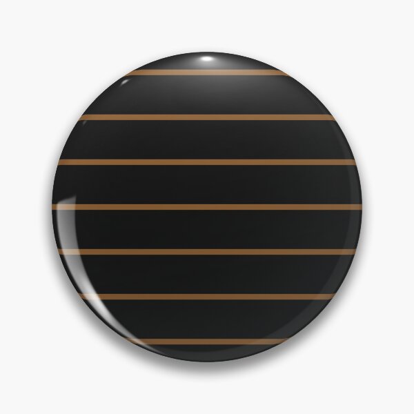 Item preview, Black And Bronze Horizontal Pinstripes Pattern designed and sold by pattern-archive.