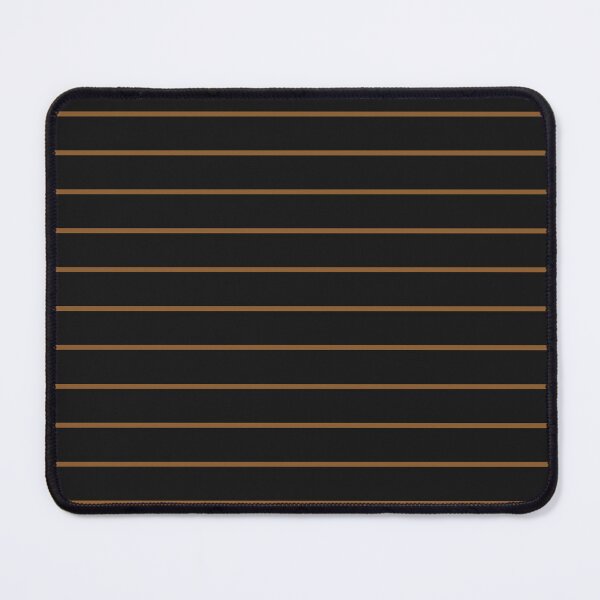 Item preview, Black And Bronze Horizontal Pinstripes Pattern designed and sold by pattern-archive.