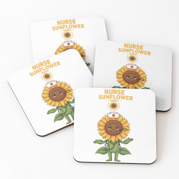 Item preview, Nurse Sunflower Hero designed and sold by pumsquare.