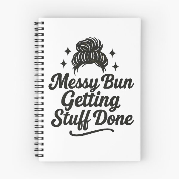 Item preview, Messy Bun Getting Stuff Done Shirt Funny Mom Life Mother's Day Gift designed and sold by TshirtsLabs.