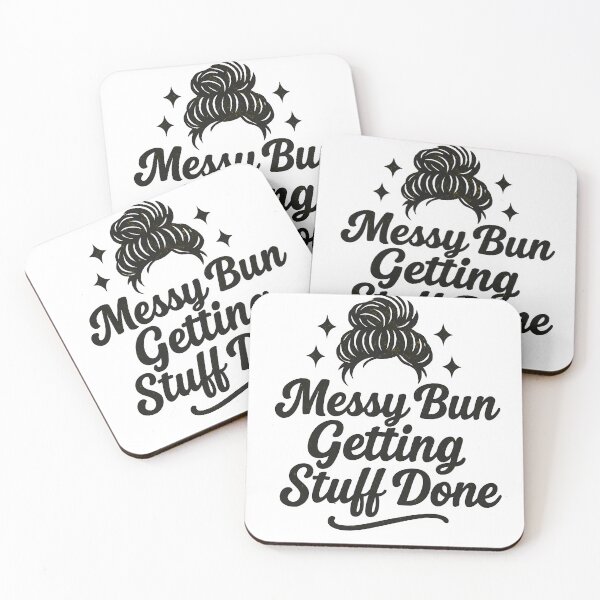 Item preview, Messy Bun Getting Stuff Done Shirt Funny Mom Life Mother's Day Gift designed and sold by TshirtsLabs.