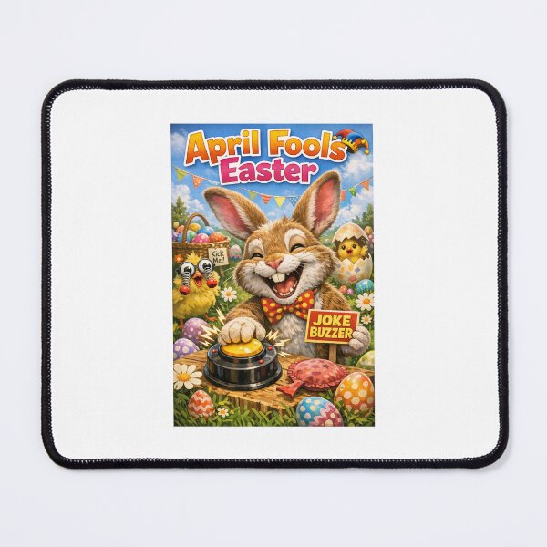 Item preview, April Fools Easter Bunny Prank – Joke Buzzer Fun designed and sold by Lyvion design.