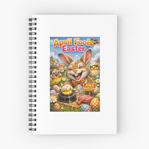 Item preview, April Fools Easter Bunny Prank – Joke Buzzer Fun designed and sold by Lyvion design.