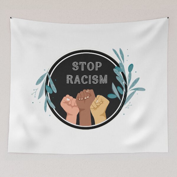 Item preview, fight against racism designed and sold by Nickelemen.