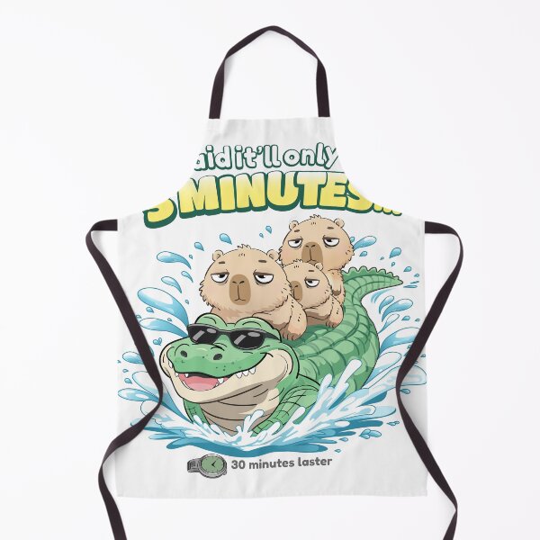 Item preview, capybara he said it'll only take 5 minutes designed and sold by Kanom-Tom.